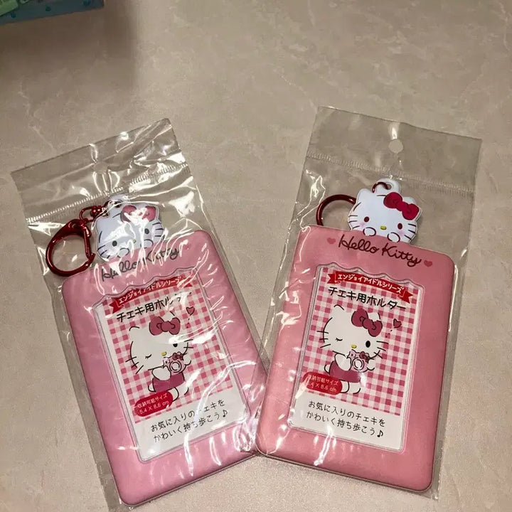 [BUNJANG] Hello Kitty Card Holder Keychain / 헬로키티 카드지갑 키링