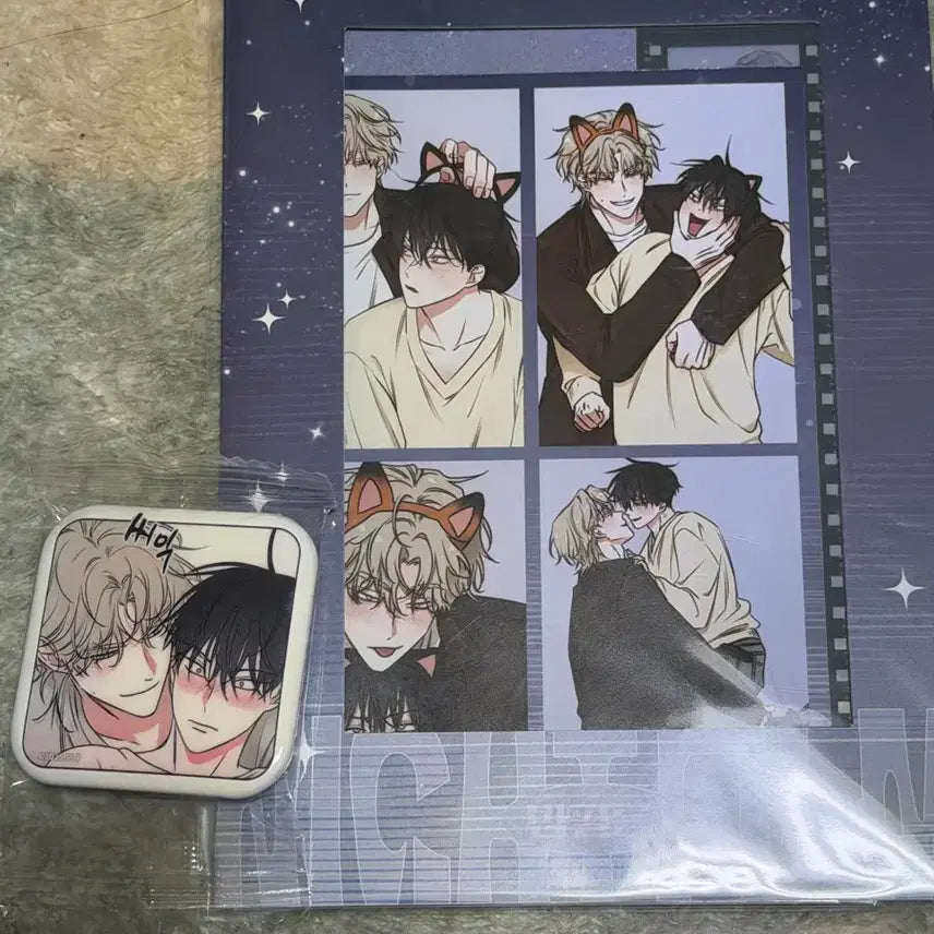 [BUNJANG] Mulga-ui-bam Bundle Set Can Badge and Film Four-Cut Set / [물가의밤] 캔뱃지, 필름네컷 일괄