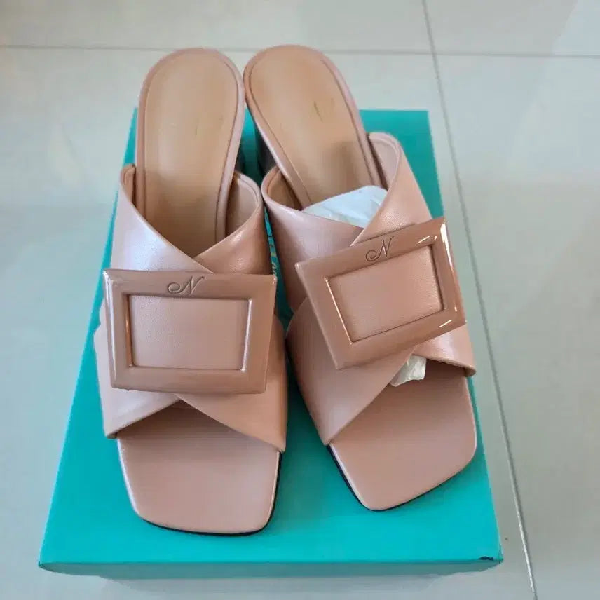 [BUNJANG] Namuhana Buckle Slipper Mules / 나무하나 버클 슬리퍼 뮬