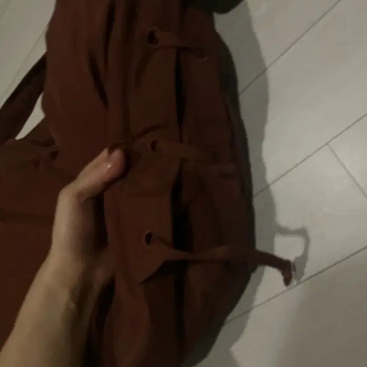 [BUNJANG] Lemaire Game Bag Large Cherry Mahogany / 르메르 게임백 체리 마호가니 L사이즈