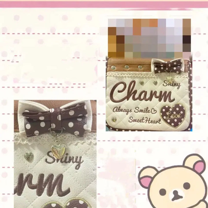 [BUNJANG] Charm Bag Mocha Mousse Chocolate Mousse Gyaru Shoulder Mini Bag / 리즈리사 모카무스 초코무스갸루charm가방핀터레스트헤이세이히메갸루오네갸루