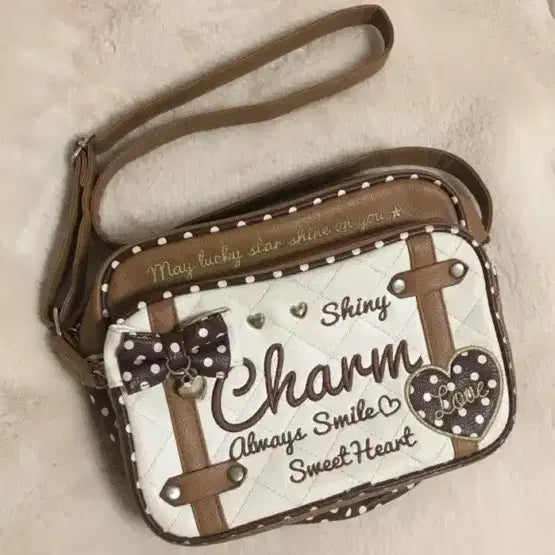 [BUNJANG] Charm Bag Mocha Mousse Chocolate Mousse Gyaru Shoulder Mini Bag / 리즈리사 모카무스 초코무스갸루charm가방핀터레스트헤이세이히메갸루오네갸루