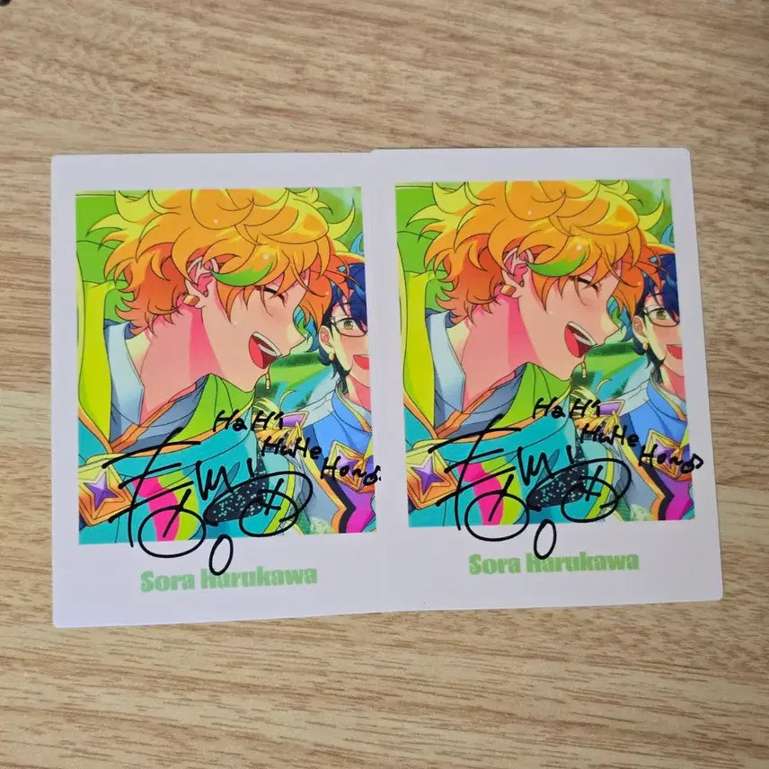 [BUNJANG] Ensemble Stars 10th Anniversary Pashacard Haruka &amp; Sora Bundle Set / 앙스타 10주년 파샤 하루카와 소라 2장 일괄