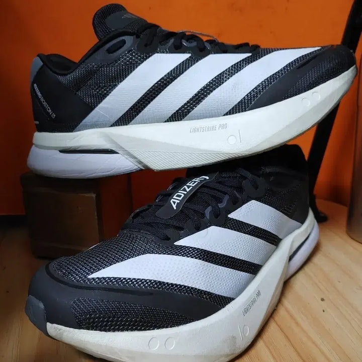 [BUNJANG] Adidas Adizero Boston 13 Running Shoes / 아디다스 아디제로 보스턴13(US8.5JP265 추천사이즈260)