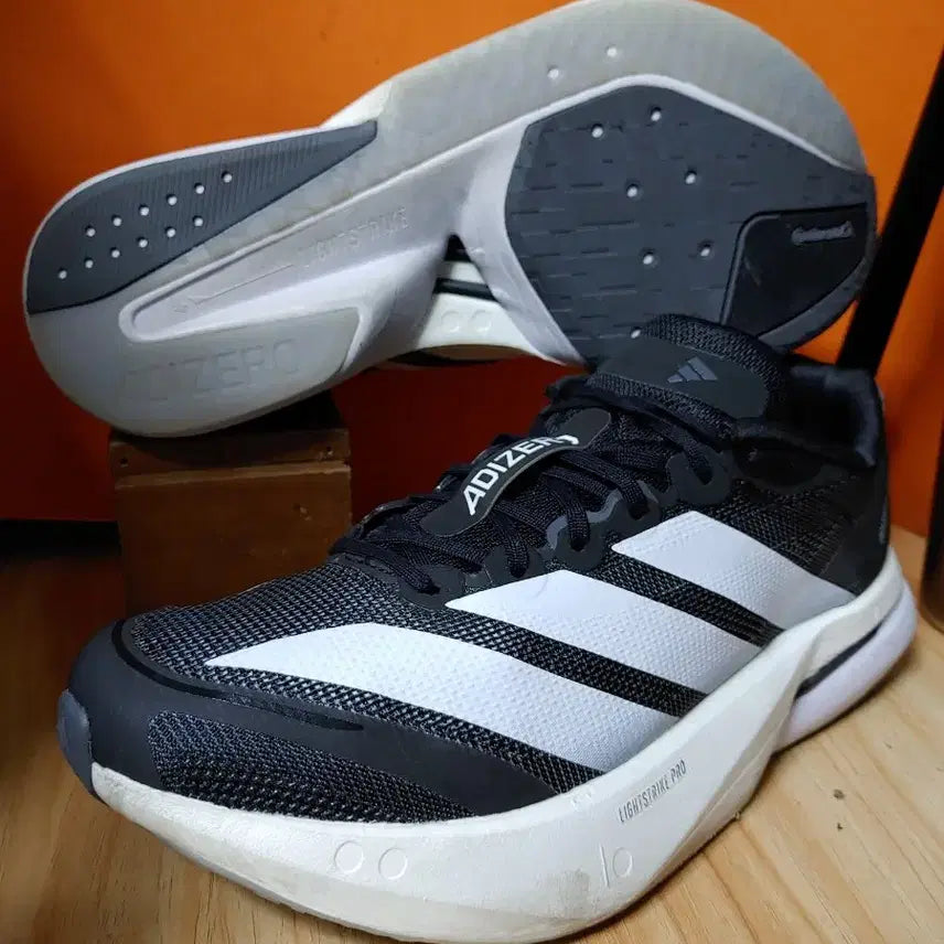 [BUNJANG] Adidas Adizero Boston 13 Running Shoes / 아디다스 아디제로 보스턴13(US8.5JP265 추천사이즈260)