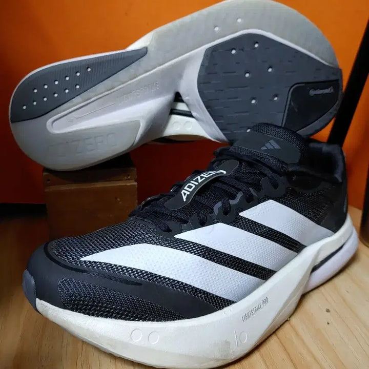 [BUNJANG] Adidas Adizero Boston 13 Running Shoes / 아디다스 아디제로 보스턴13(US8.5JP265 추천사이즈260)