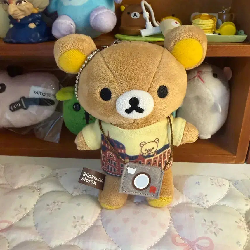 [BUNJANG] Tokyo Store Limited Rilakkuma Plush Keychain / 도쿄스토어 한정 리락쿠마