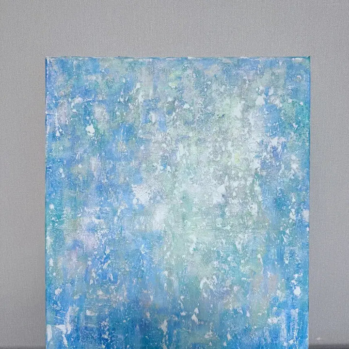 [BUNJANG] Abstract Painting on Canvas (Approx. 10F Size) / 백드롭 페인팅 추상화 그림 (10F호 정도 됩니다) 급처**