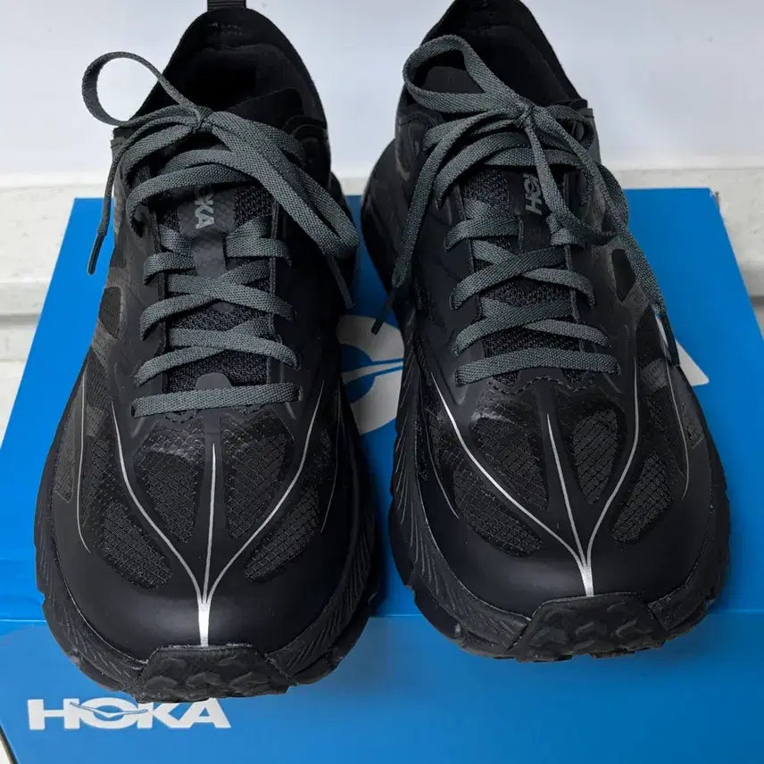 [BUNJANG] Hoka Mafate Speed 4 Light Black Running Shoes / 호카 마파테 스피드 4 라이트 블랙 260