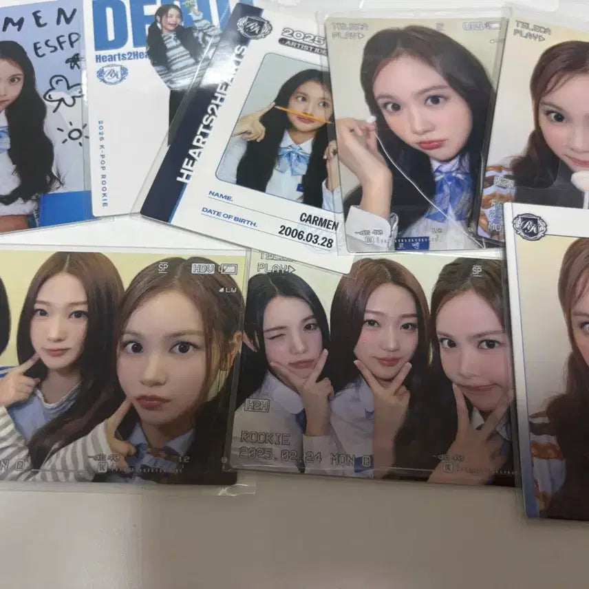 [BUNJANG] Hatsu to Hearts Carmen Tereca Photocard Bundle Set / 하츠투하츠 카르멘 테레카 포토카드 포카 일괄 양도합니다!!