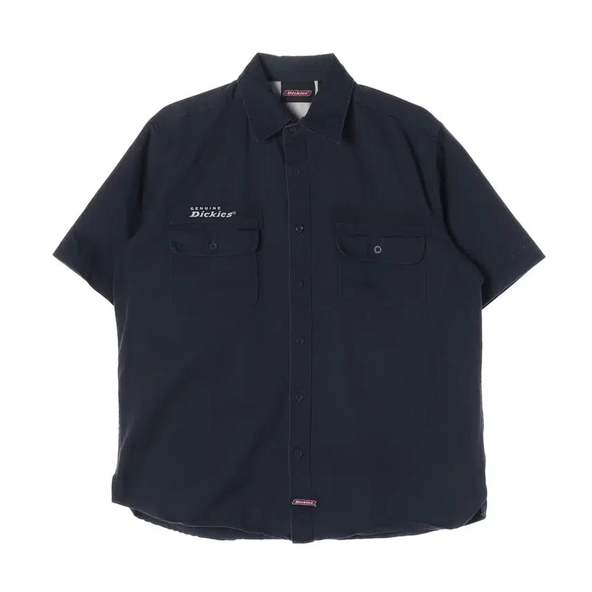 [BUNJANG] Dickies Short Sleeve Shirt Navy L / 디키즈 반팔 셔츠 네이비 L