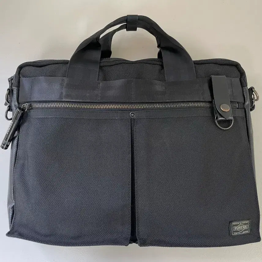 [BUNJANG] Porter Heat 2-Way Briefcase Black / 포터 히트 2웨이 브리프케이스 블랙