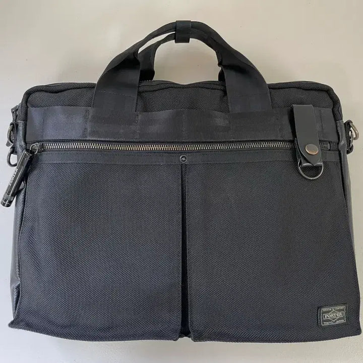 [BUNJANG] Porter Heat 2-Way Briefcase Black / 포터 히트 2웨이 브리프케이스 블랙