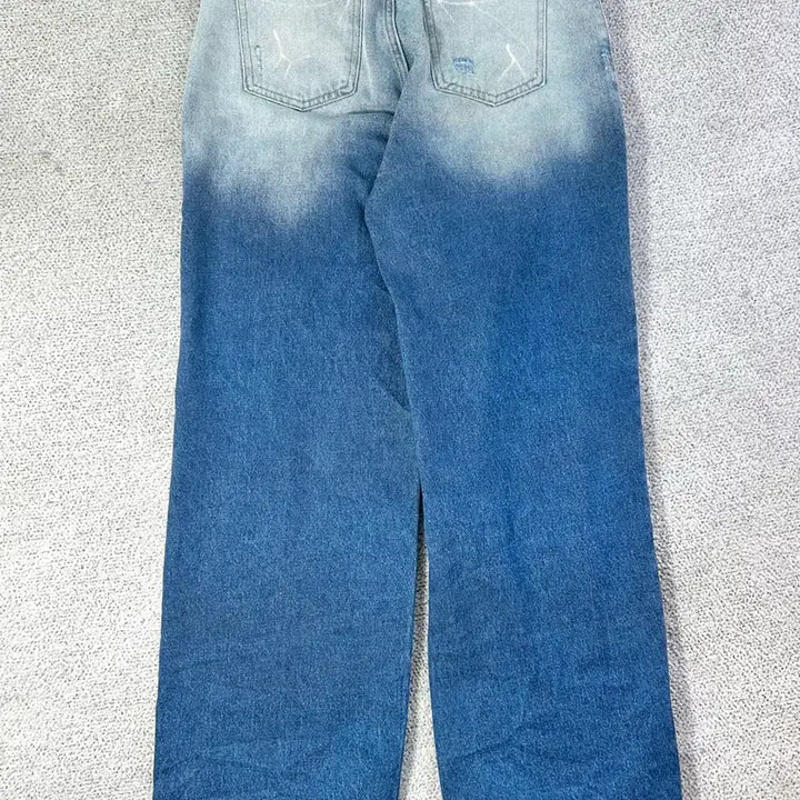 [BUNJANG] Prenda Denim Two-Tone Washed Jeans / Prenda 데님 투톤 워싱진