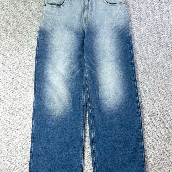 [BUNJANG] Prenda Denim Two-Tone Washed Jeans / Prenda 데님 투톤 워싱진