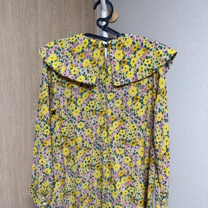 [BUNJANG] Yellow Flower Long Dress / 옐로우 플라워 롱 원피스