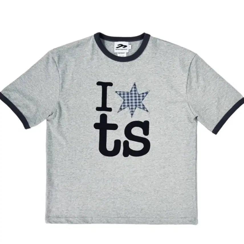 [BUNJANG] Magnesium Carbonate Ringer T-Shirt Grey (Men) / 탄산마그네슘 링거 티셔츠 그레이 (맨)
