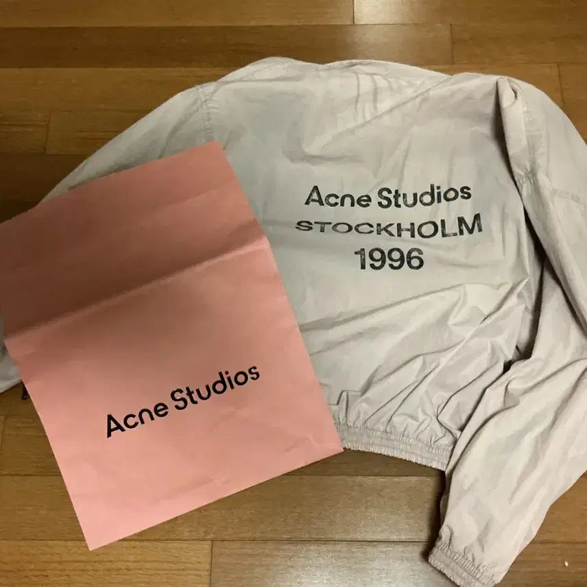 [BUNJANG] Acne Studios Logo Windbreaker / 아크네 스튜디오 로고 바람막이