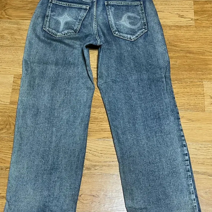 [BUNJANG] Thug Club Double Knee Denim Size 2 / 떠그클럽 더블니 데님 2사이즈 판매