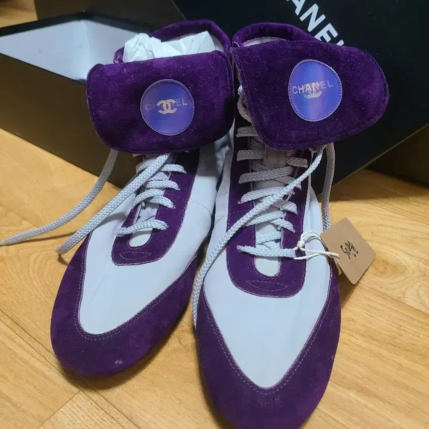 [BUNJANG] Chanel High-Top Sneakers / 샤넬 하이탑 스니커즈