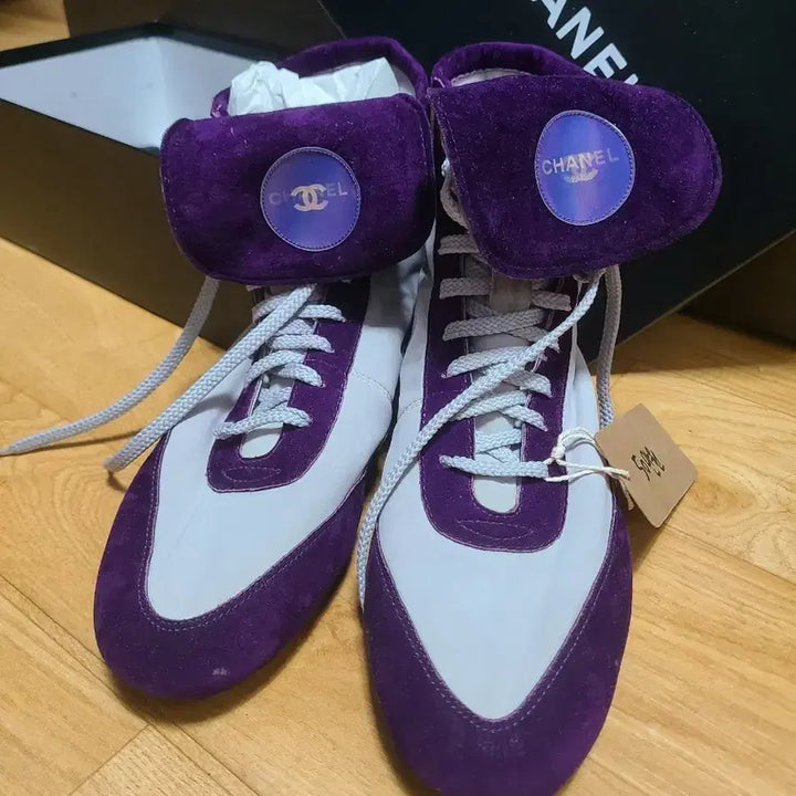 [BUNJANG] Chanel High-Top Sneakers / 샤넬 하이탑 스니커즈