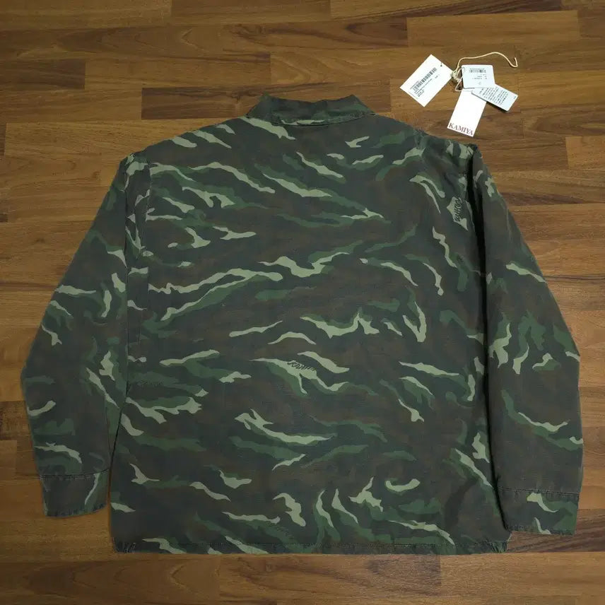 [BUNJANG] KAMIYA Camo Padded Swing Top Jacket / [L]카미야 카모 패디드 스윙탑 자켓 KAMIYA