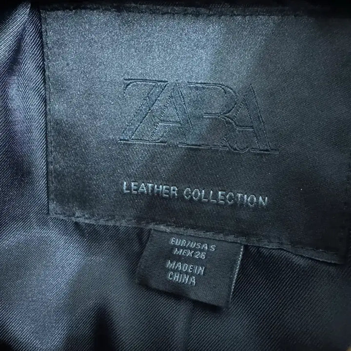 [BUNJANG] Zara Leather Jacket / S) 자라 가죽 자켓