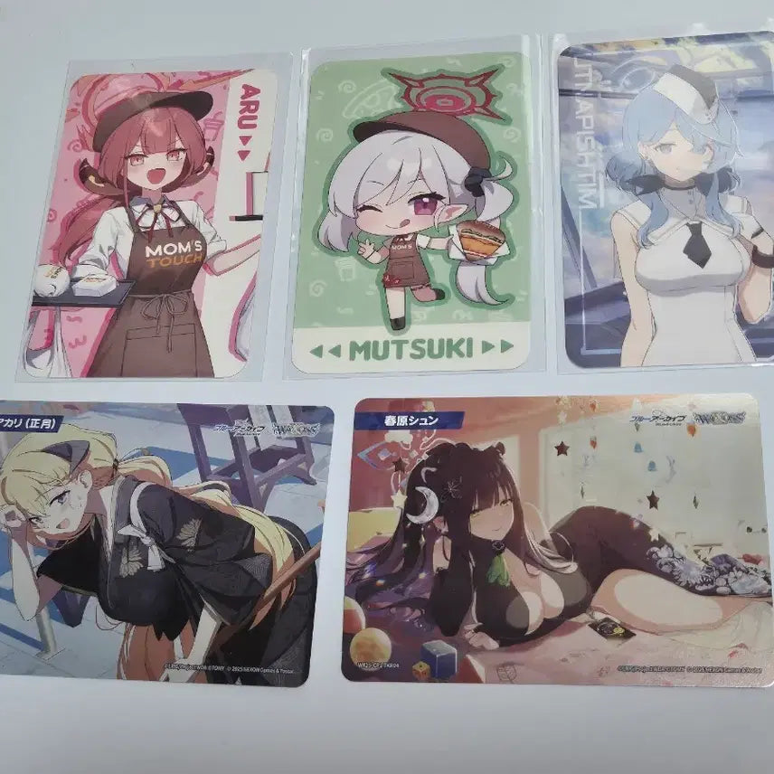 [BUNJANG] Blue Archive Merchandise Collection Cards / 블루 아카이브 카드 굿즈 여러 가지