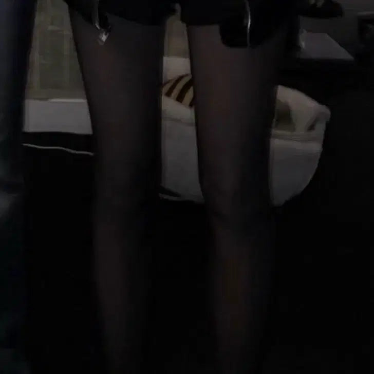 [BUNJANG] Rina Fox Black Denim Short Pants / 리나폭스 블랙 데님 숏팬츠 반바지