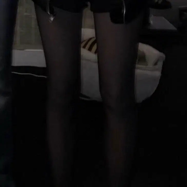 [BUNJANG] Rina Fox Black Denim Short Pants / 리나폭스 블랙 데님 숏팬츠 반바지