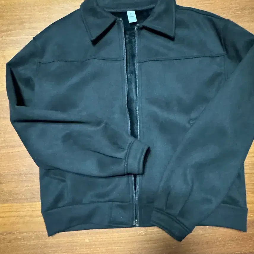 [BUNJANG] Black Washed Denim Jacket / 블랙 워싱 데님 자켓