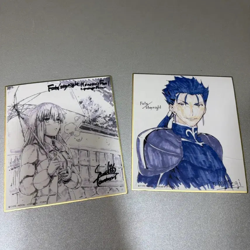 [BUNJANG] Fate/stay night - Illustration Cards (Set of 2) / 페이트 스테이나이트 일러스트 카드 2장