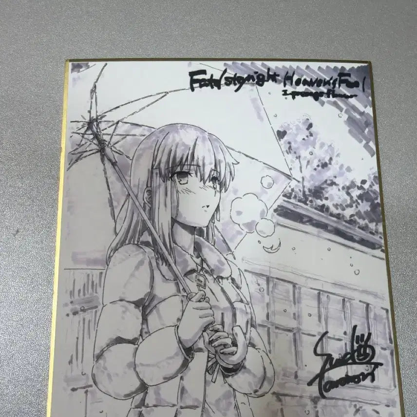 [BUNJANG] Fate/stay night - Illustration Cards (Set of 2) / 페이트 스테이나이트 일러스트 카드 2장