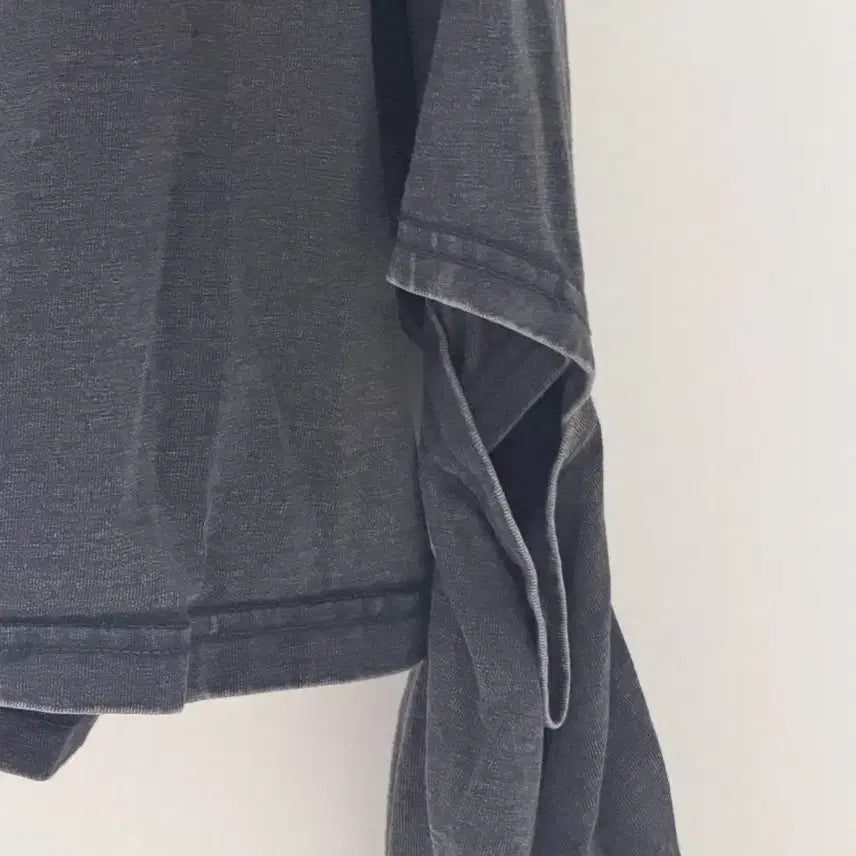 [BUNJANG] GU Vintage Wash Sweatshirt T-Shirt L / GU 빈티지 워싱 맨투맨 티셔츠 L