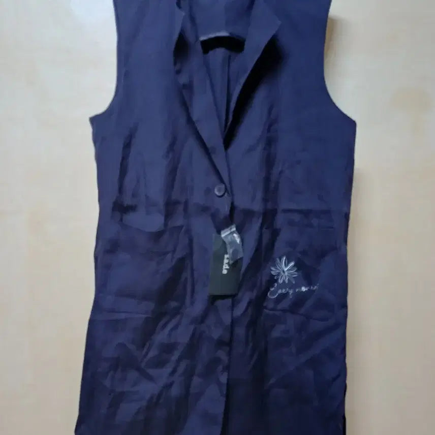 [BUNJANG] Linen Long Vest / 새상품 린넨 롱 조끼
