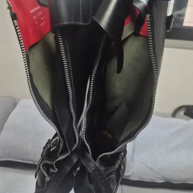 [BUNJANG] Louis Leathers 191 Boots Black Leather Red Lining / 루이스레더 191 부츠