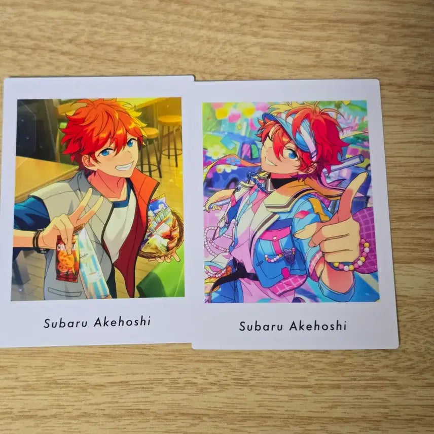 [BUNJANG] Ensemble Stars! 6th Edition Pashacard Akahoshi Subaru Set / 앙스타 6탄 파샤 각전 각후 일괄 아케호시 스바루