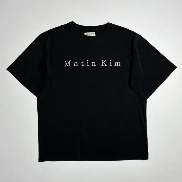 [BUNJANG] Matin Kim 23SS Logo Short Sleeve T-Shirt / 마뗑킴 23SS MATIN KIM 로고 반팔 티셔츠 PN9941