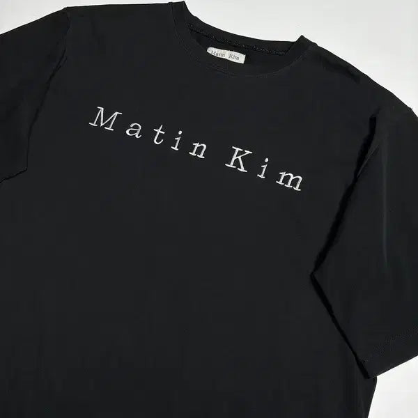[BUNJANG] Matin Kim 23SS Logo Short Sleeve T-Shirt / 마뗑킴 23SS MATIN KIM 로고 반팔 티셔츠 PN9941