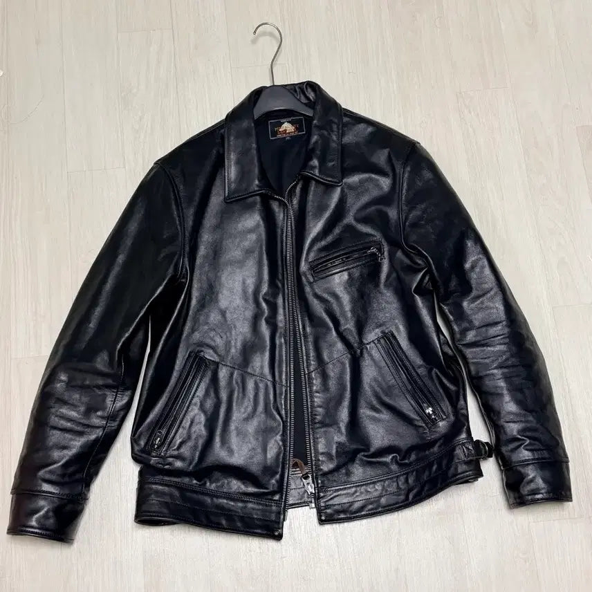 [BUNJANG] Horsehide Classic Biker Jacket / 홀스하이드 클래식 바이커 자켓 말가죽자켓