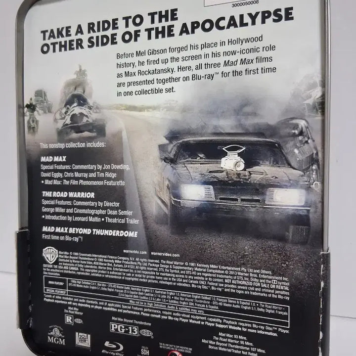 [BUNJANG] Mad Max Trilogy Blu-ray Steelbook (Unsealed) / (미개봉)매드맥스 트릴로지 블루레이 스틸북