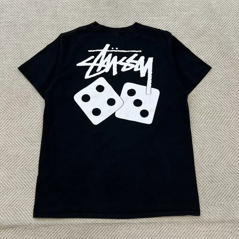 [BUNJANG] Stussy Dice Print Short Sleeve T-Shirt / 스투시 다이스 프린팅 반팔티 r3646