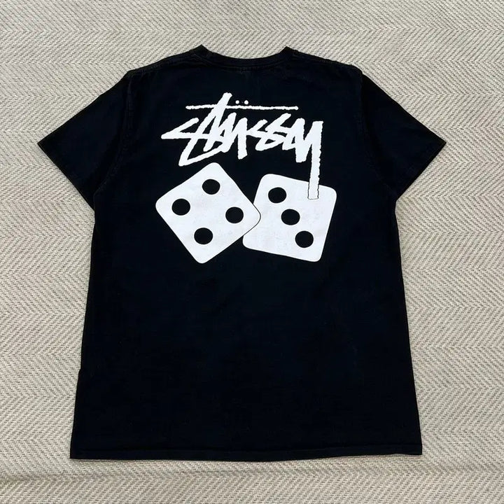 [BUNJANG] Stussy Dice Print Short Sleeve T-Shirt / 스투시 다이스 프린팅 반팔티 r3646