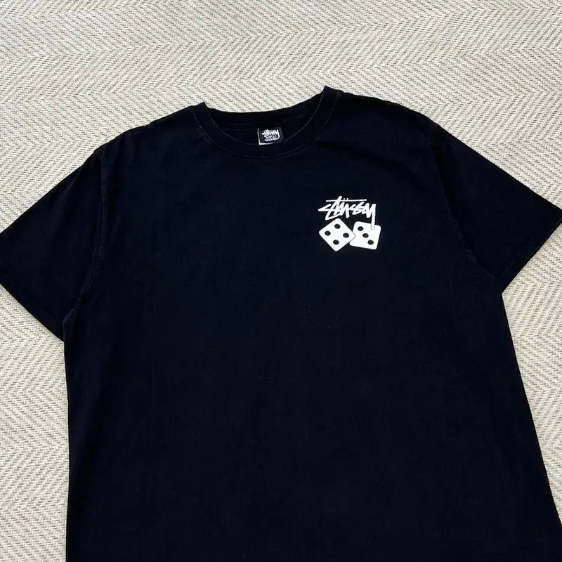 [BUNJANG] Stussy Dice Print Short Sleeve T-Shirt / 스투시 다이스 프린팅 반팔티 r3646