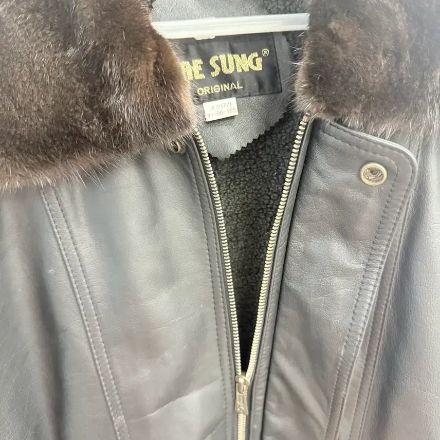 [BUNJANG] 80s Tae Sung Korean Original Mustang Jacket / 80s tae sung 한국 오리지널 무스탕 (77)