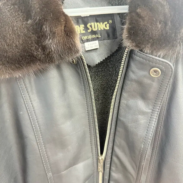 [BUNJANG] 80s Tae Sung Korean Original Mustang Jacket / 80s tae sung 한국 오리지널 무스탕 (77)