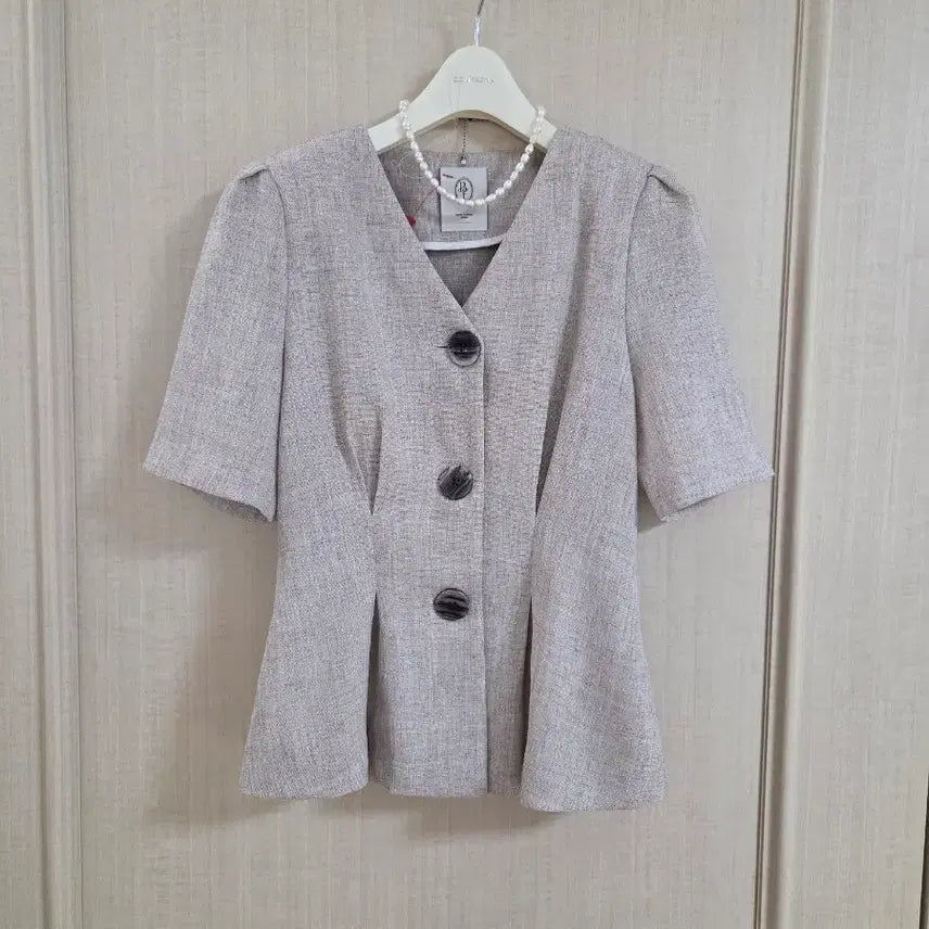 [BUNJANG] Benito Linen Short Sleeve Jacket / 베니토 고급스런 린넨 반팔자켓