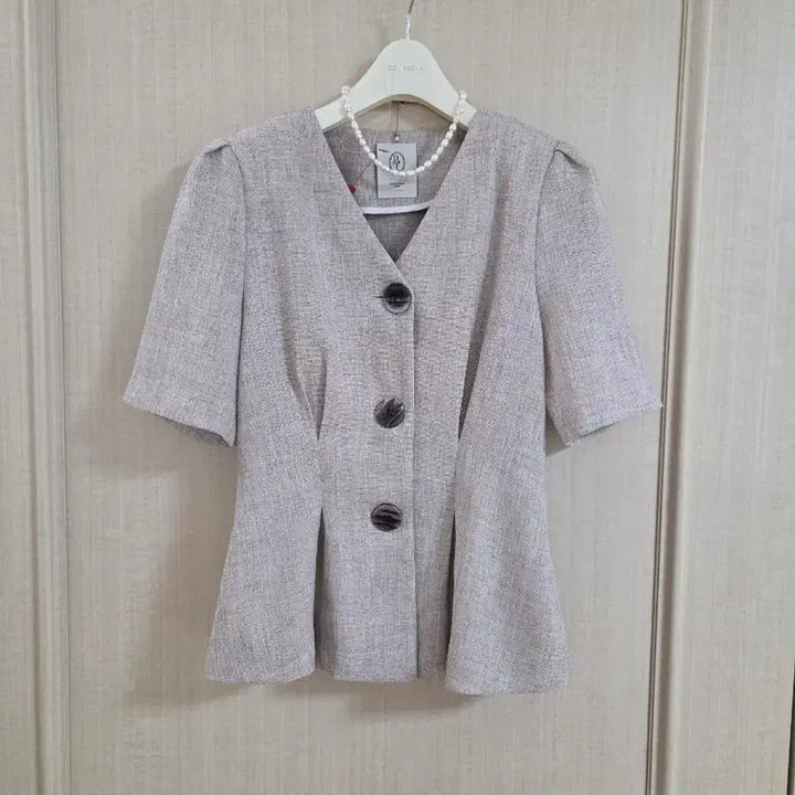 [BUNJANG] Benito Linen Short Sleeve Jacket / 베니토 고급스런 린넨 반팔자켓