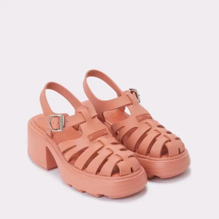 [BUNJANG] SUECOMMA BONNIE Orange Jelly Sandals / 슈콤마보니 오렌지 젤리 샌들 젤리슈즈  360