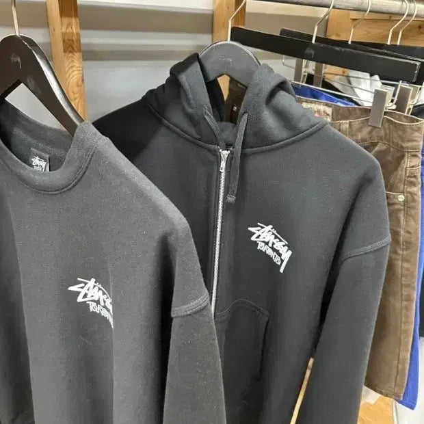 [BUNJANG] Stussy Toronto Hoodie Black L / 스투시 토론토 후드 블랙 L